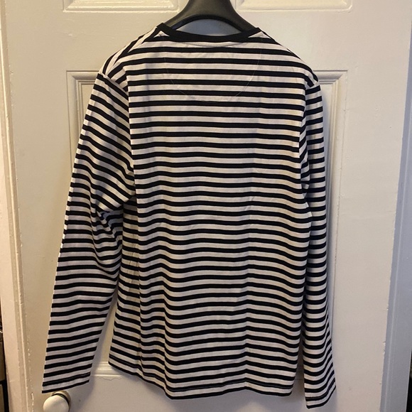 Denim & Flower Black & White stripe long sleeve jersey - Picture 3 of 12